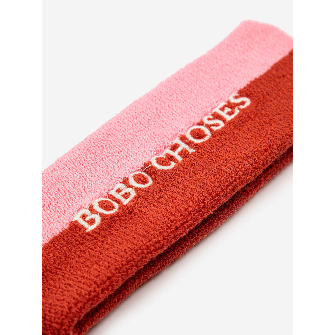 Bobo Choses Bobo Choses Pink Towel Headband
