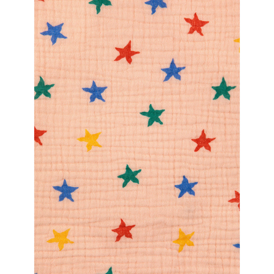 Bobo Choses Multicolor Stars All Over Muslin