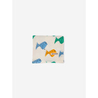 Bobo Choses Multicolor Fish All Over Muslin