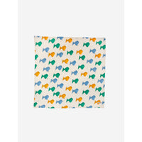 Bobo Choses Multicolor Fish All Over Muslin