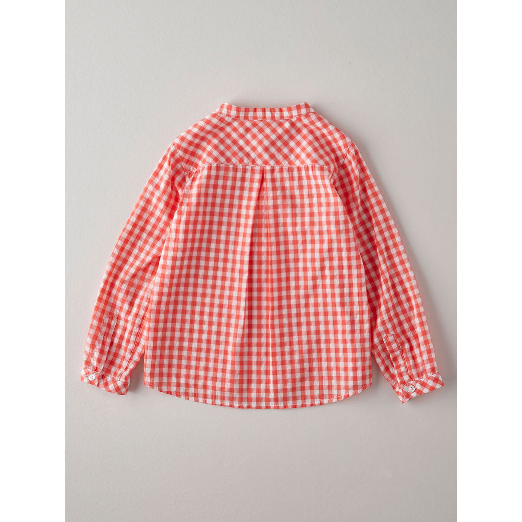 Nanos Orange Check Tunic