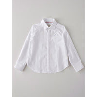 Nanos White Classic Long Sleeve Shirt
