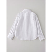 Nanos White Classic Long Sleeve Shirt
