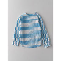 Nanos Blue Horizontal Stripe Tunic