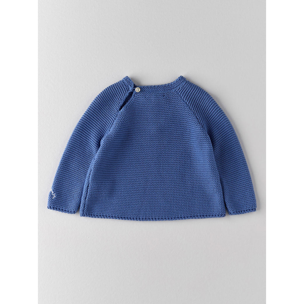 Nanos Indigo Duck Baby Sweater