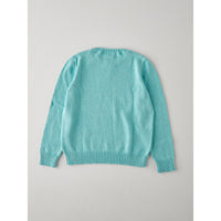 Nanos Aqua Knit V-neck Sweater