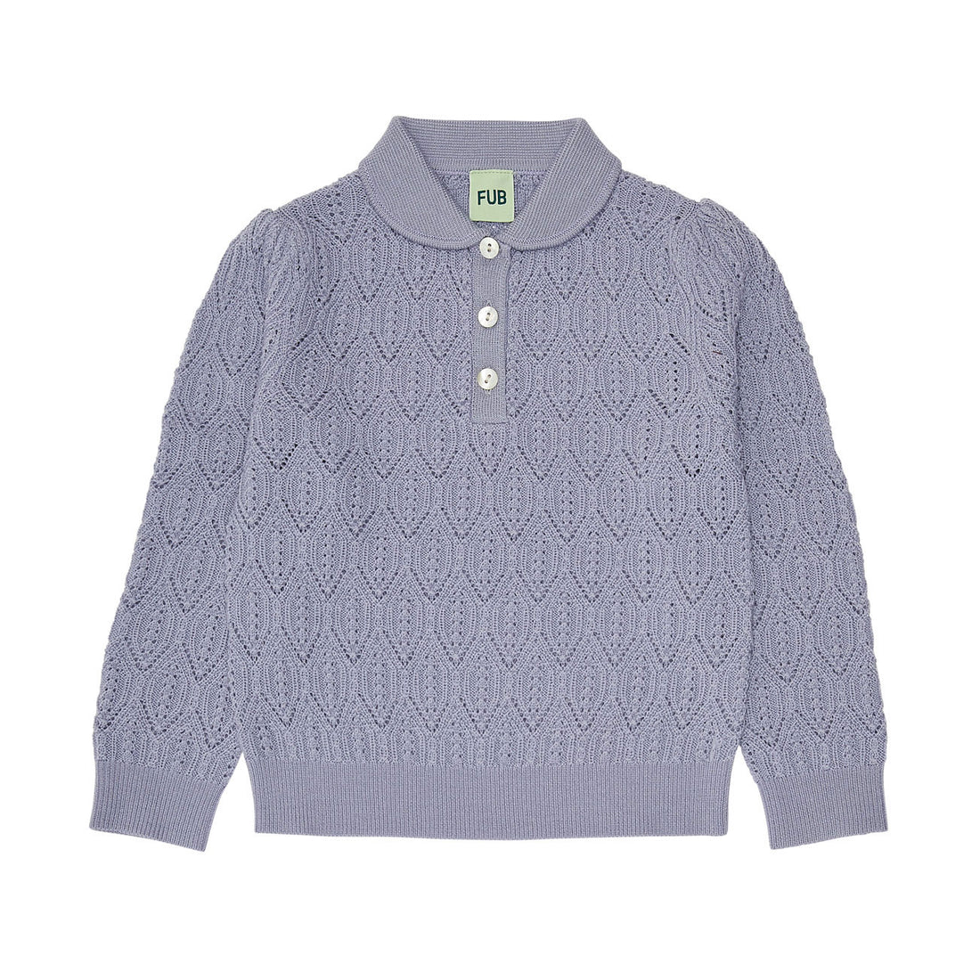 FUB Pointelle Top - Lavender