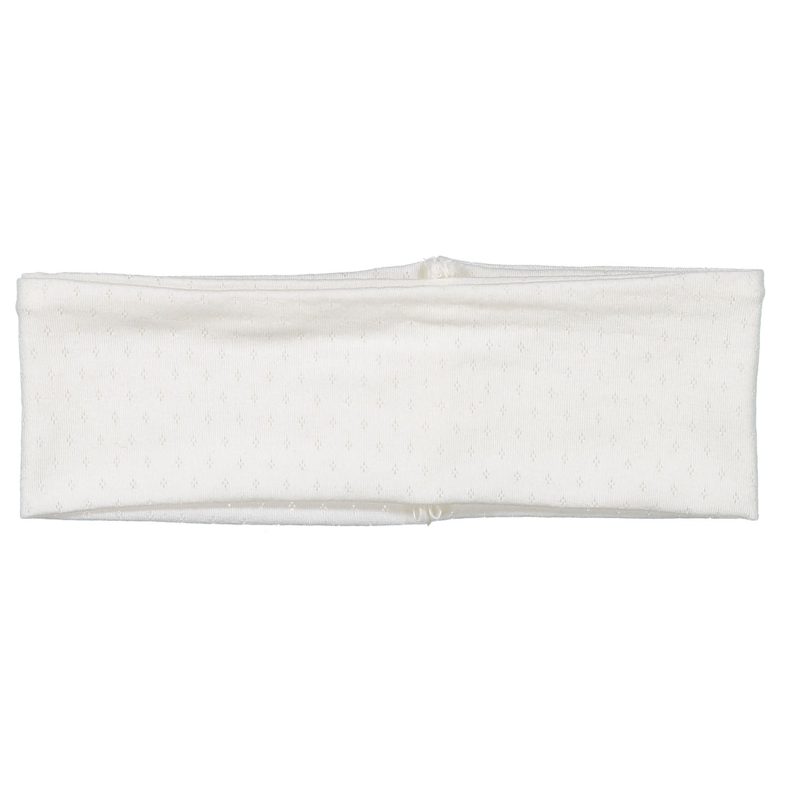 Knot Hairbands Pointelle Headwrap // Cream