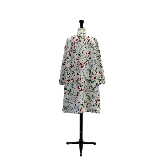 Lemoniez Flower Print A-line Romeo Dress