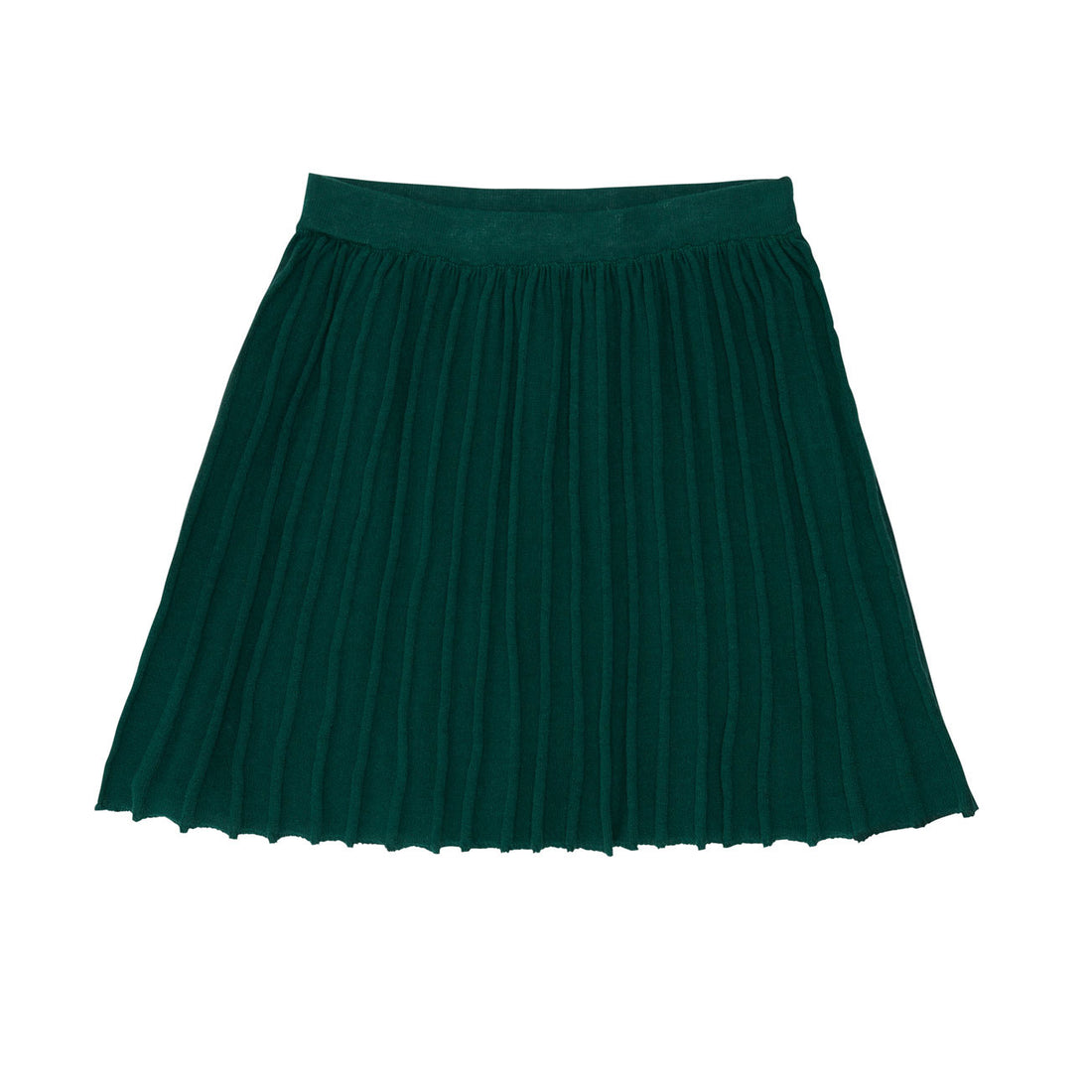 Fub Deep Green Rib Skirt