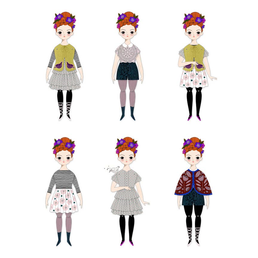 Of Unusual Kind Florence Paper Doll Kit