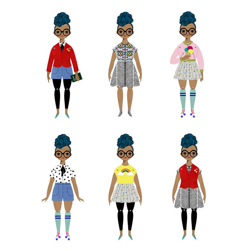 Of Unusual Kind Rosemary Paper Doll Kit