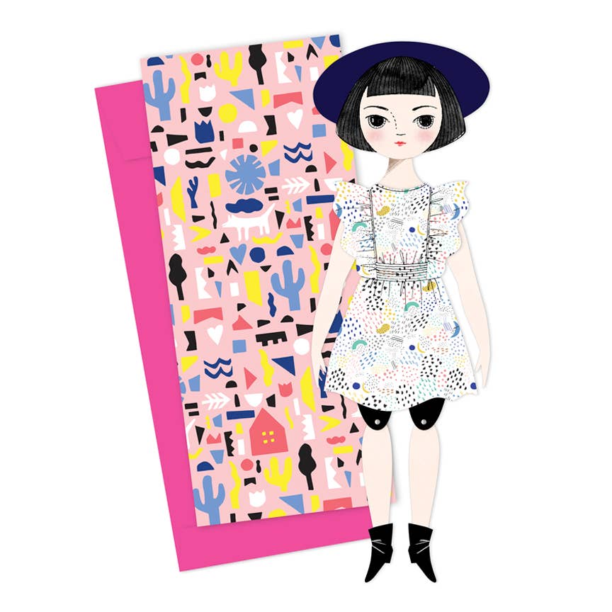 Of Unusual Kind Olive Paper Doll