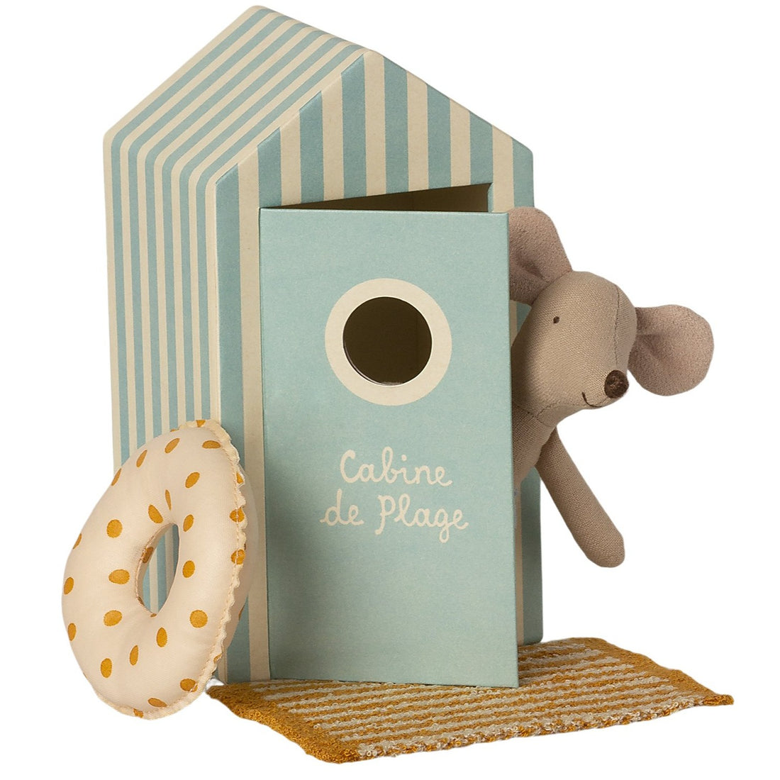 Maileg Beach mice, Little brother in Cabin de Plage