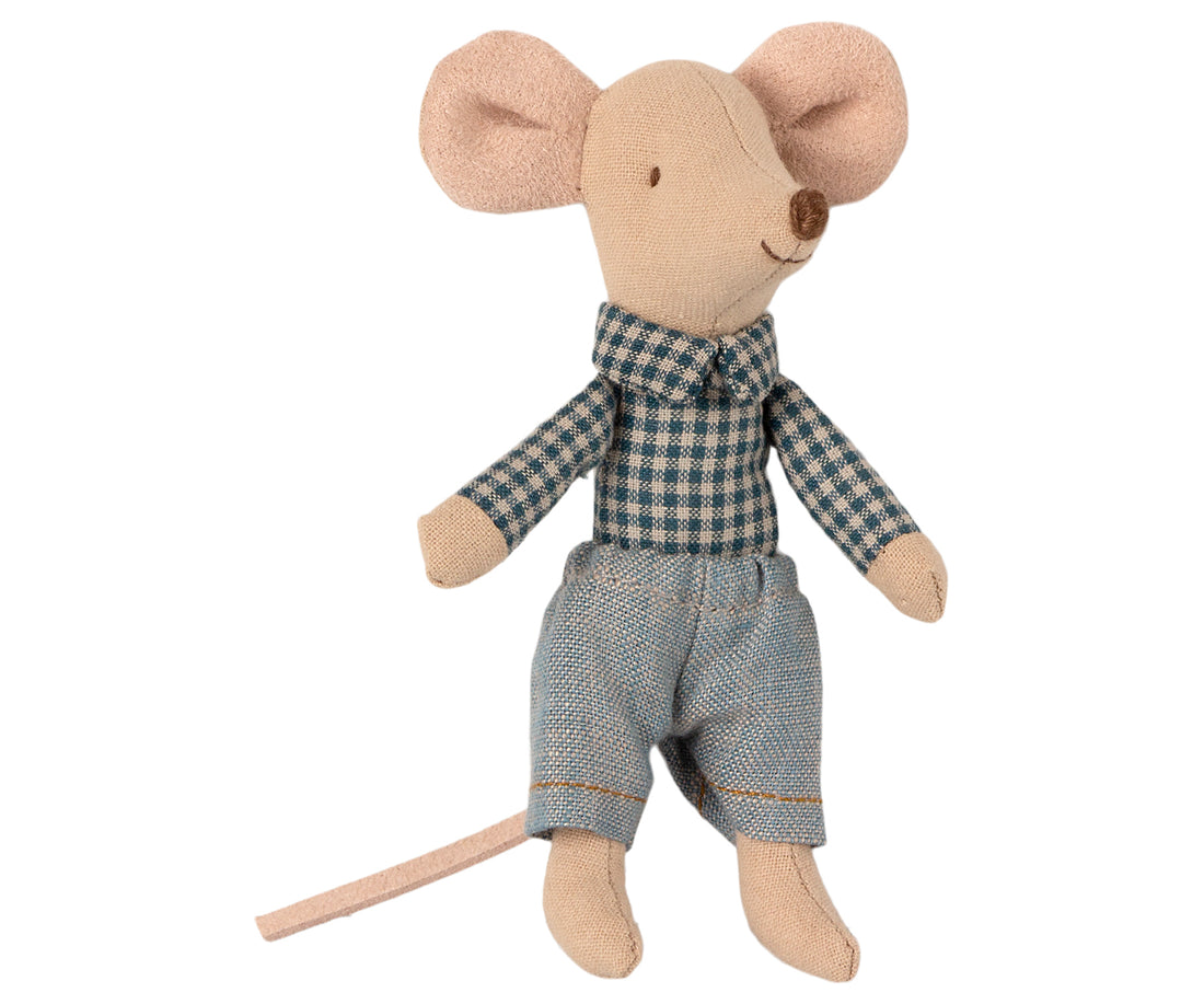 Maileg Little Brother Mouse In Matchbox