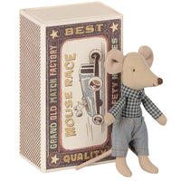Maileg Little Brother Mouse In Matchbox