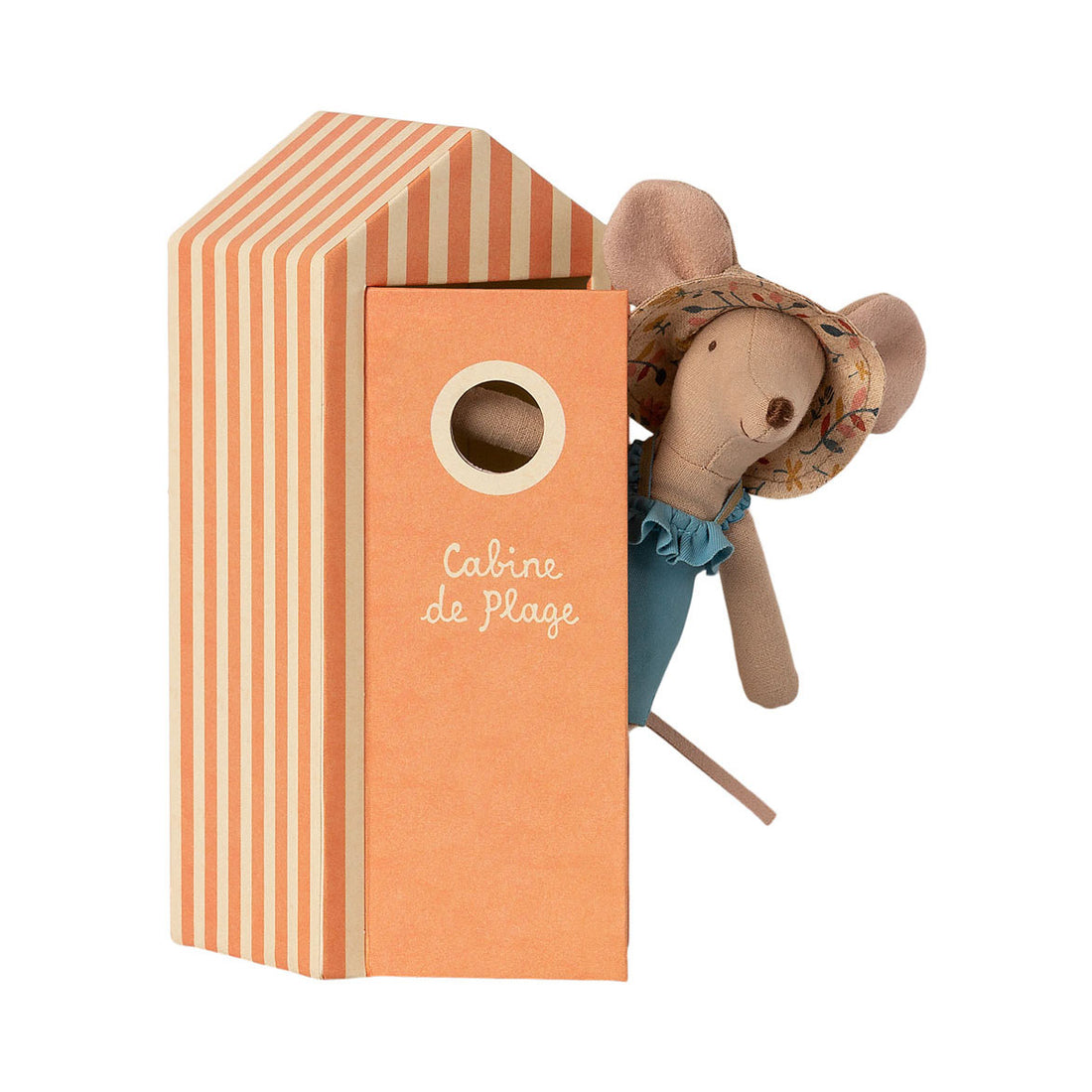 Maileg Beach mice, Mum in Cabin de Plage