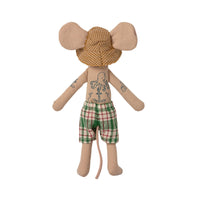 Maileg Beach mice, Dad in Cabin de Plage