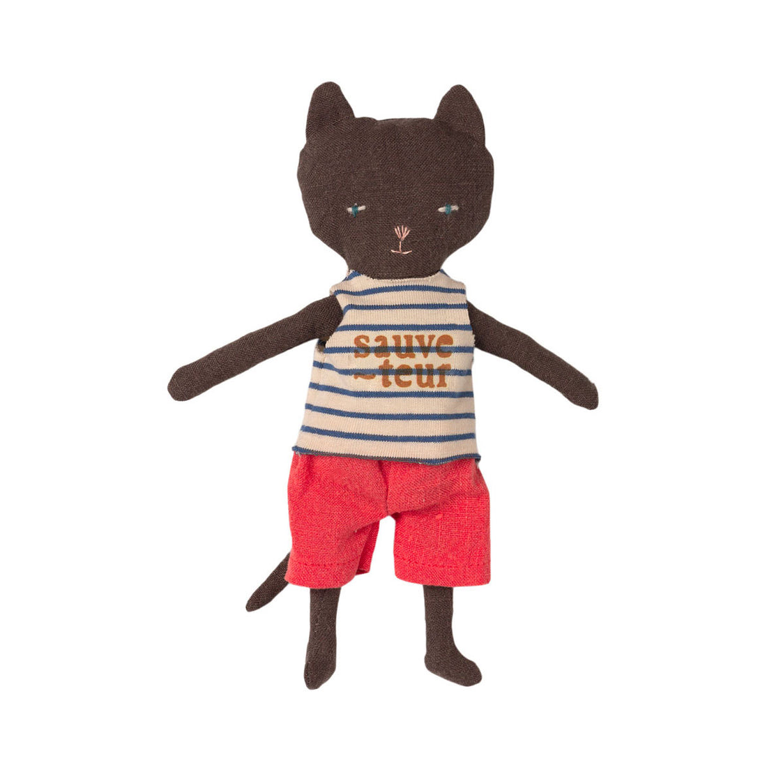 Maileg Sauveteur, Tower with cat