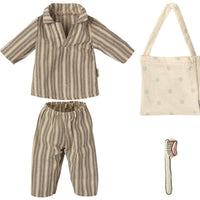 Maileg Sleep-Over Set, Medium Mouse - Boy