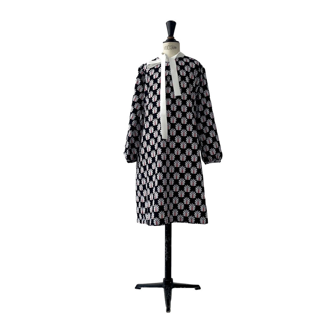 Lemoniez Geometric Flowers A-line Romeo Dress