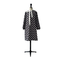 Lemoniez Geometric Flowers A-line Romeo Dress