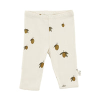 Konges Slojd Lemon Newborn Leggings
