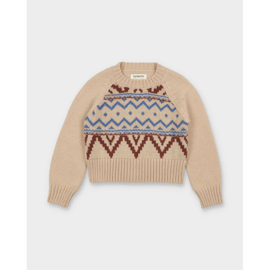 Aymara Cream Dora Pullover