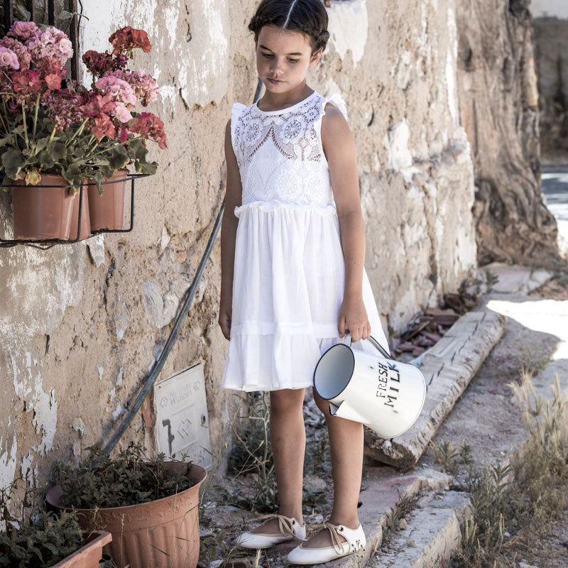 Belle Chiara White Lace Jumper