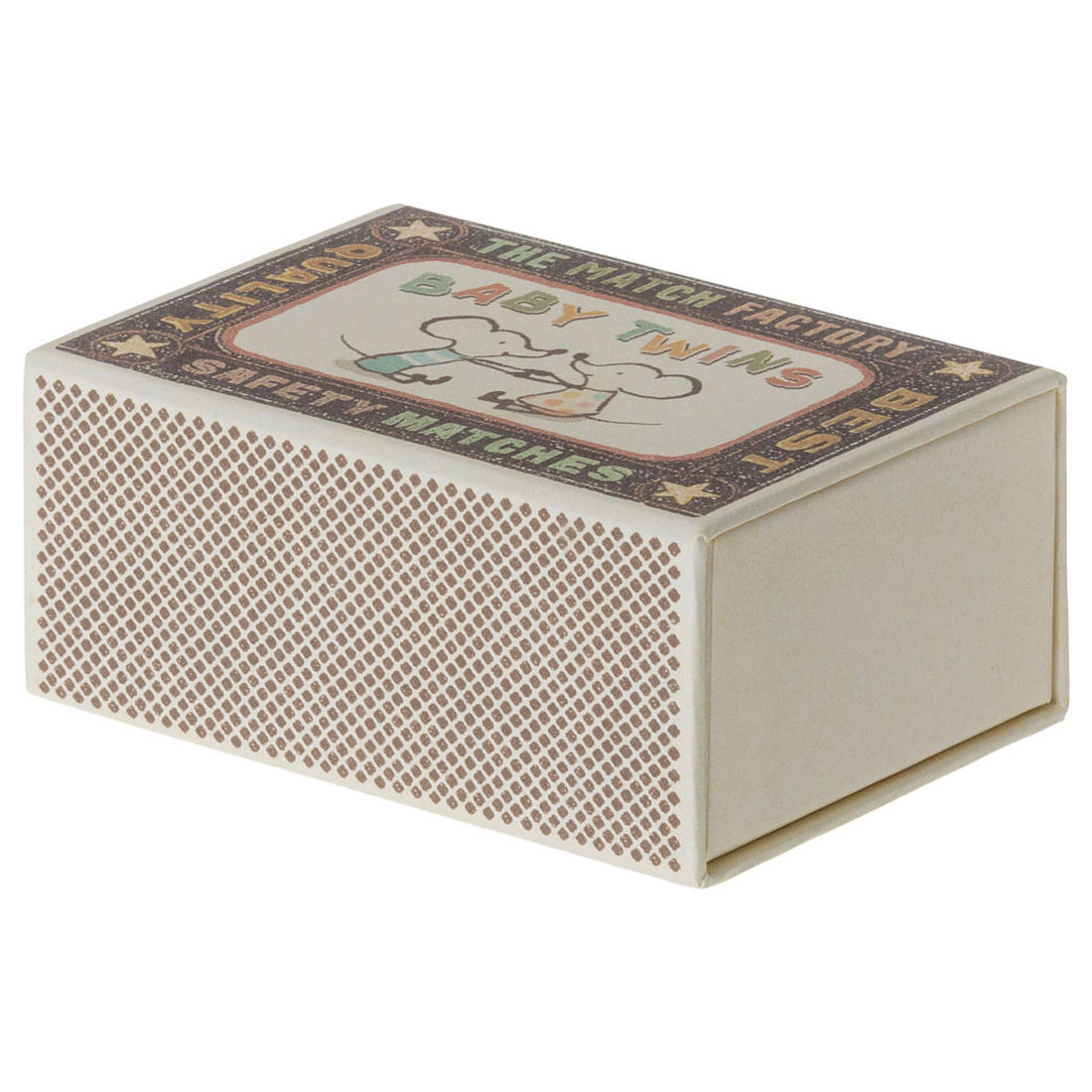 Maileg Twins, Baby Mice In Matchbox