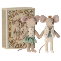Maileg Royal Twins, Little sister and brother in box