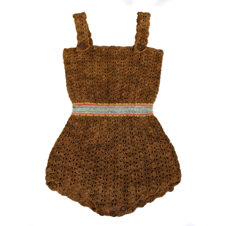 Kalinka Brown Martina Romper