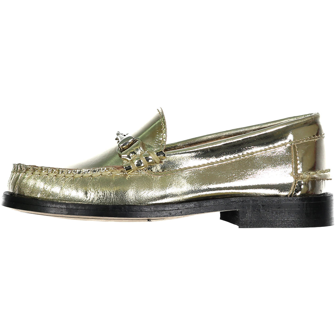 Papanatas Gold Leather Loafer - Ladida
