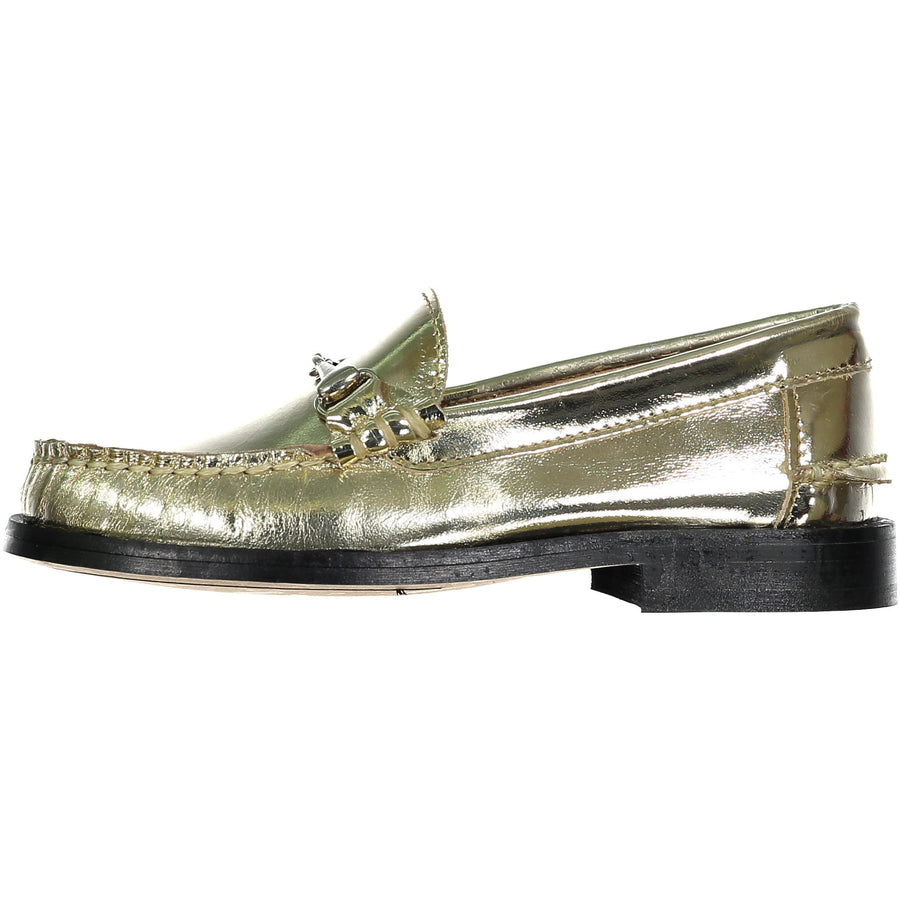 Papanatas Gold Leather Loafer - Ladida