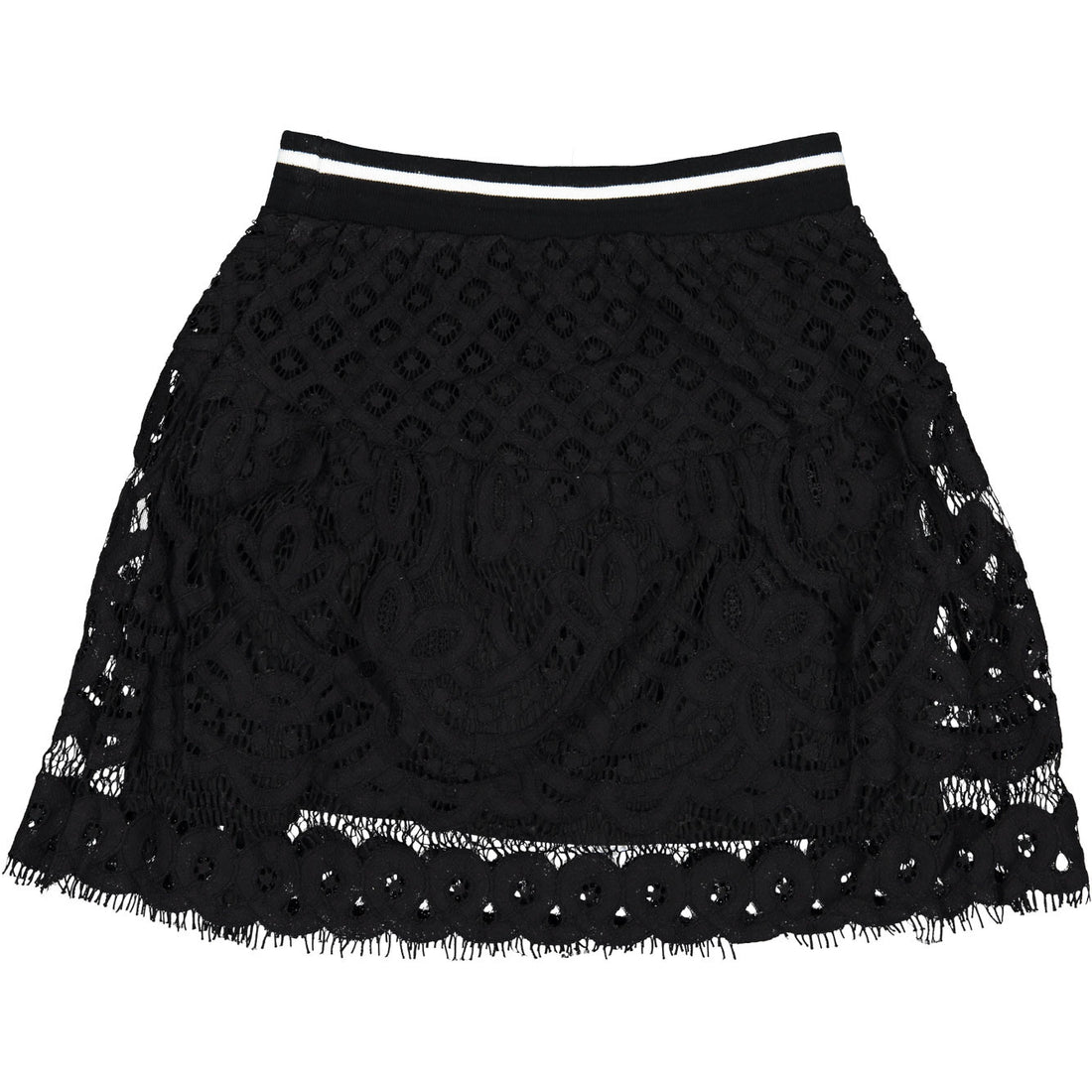 Remix Black Audrey Ruffle Skirt - Ladida