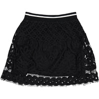 Remix Black Audrey Ruffle Skirt - Ladida
