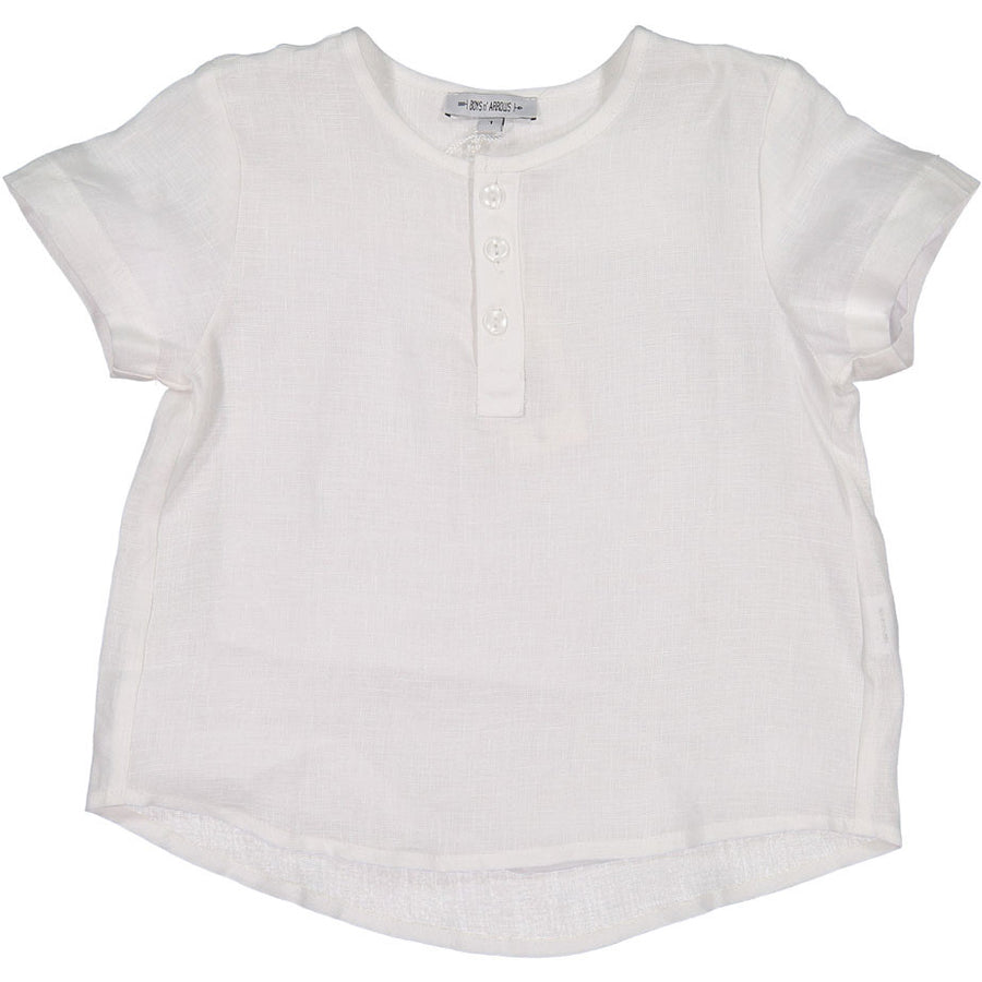 Boys & Arrows White Linen Tunic - Ladida
