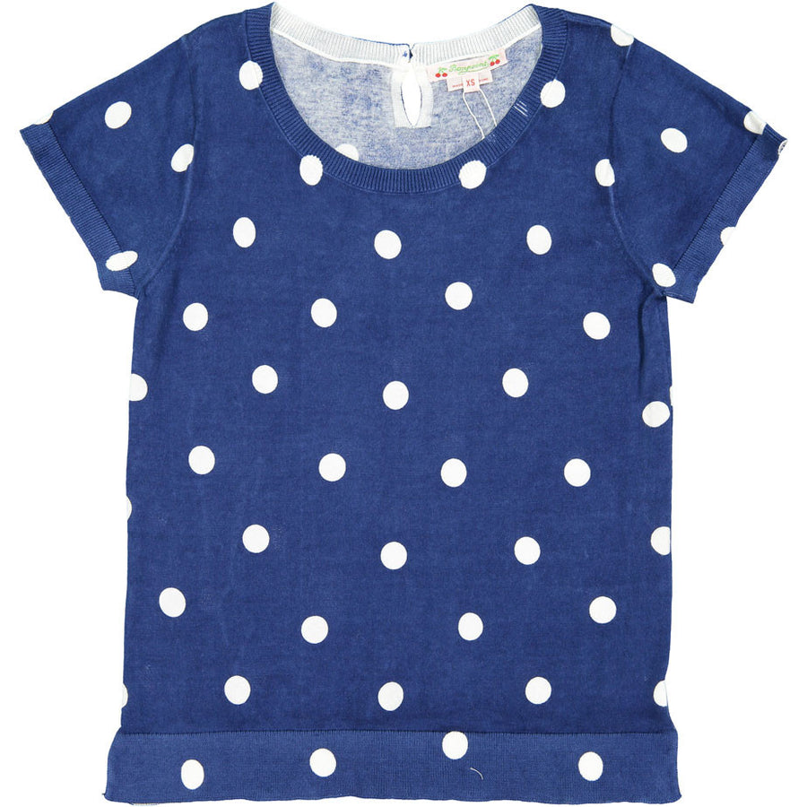 Bonpoint Blue Dot YAM Sweater - Ladida