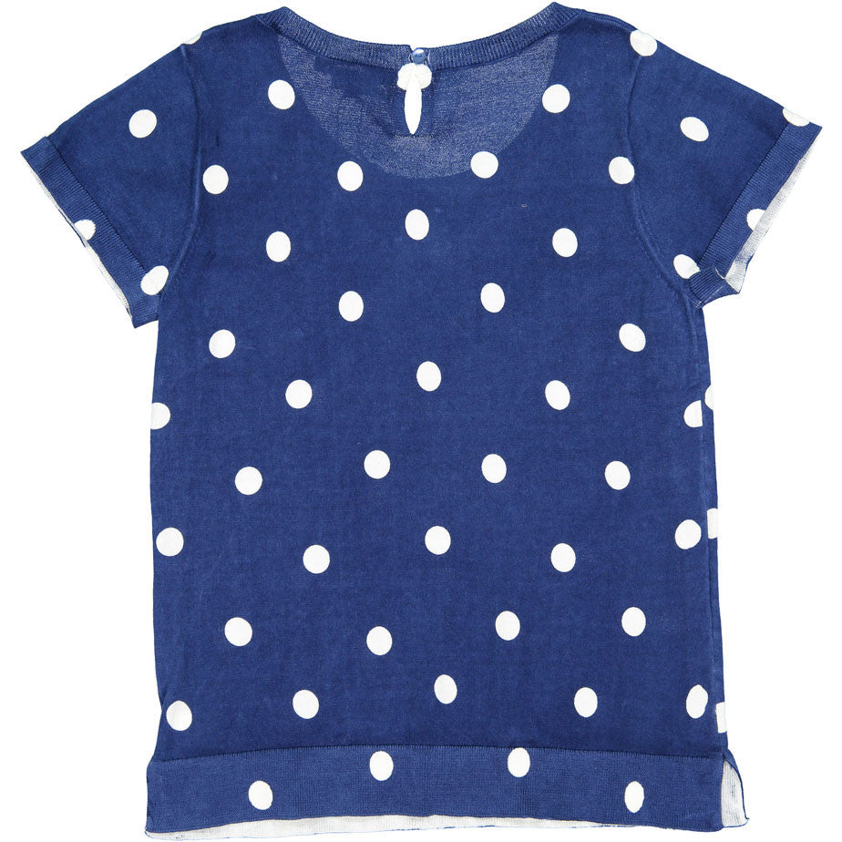 Bonpoint Blue Dot YAM Sweater - Ladida
