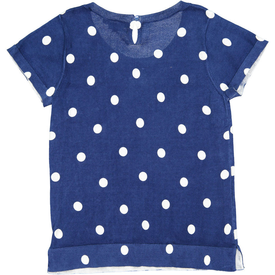 Bonpoint Blue Dot YAM Sweater - Ladida