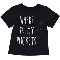 Arch and Line Navy Pockets Tee - Ladida
