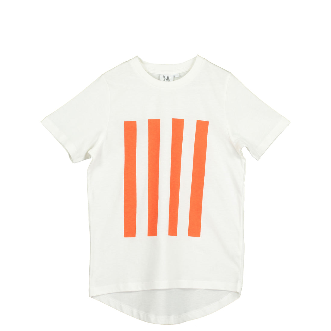 Beau Loves Red Stripe Fin Tee