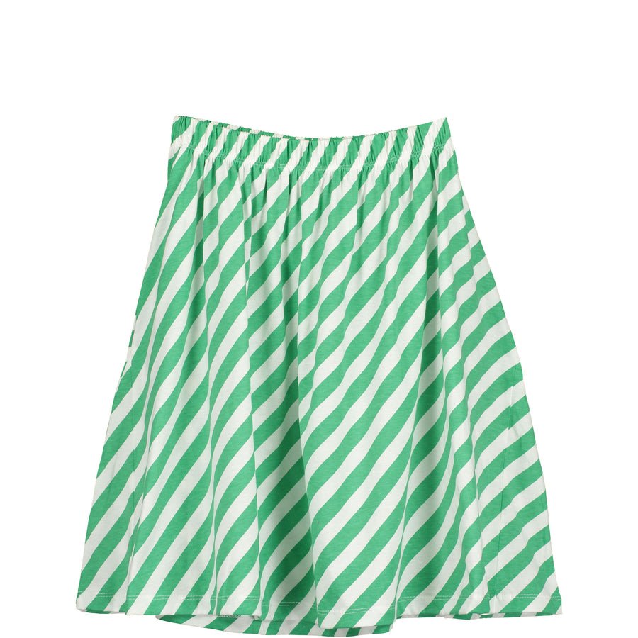 Beau Loves Green Stripes Skirt