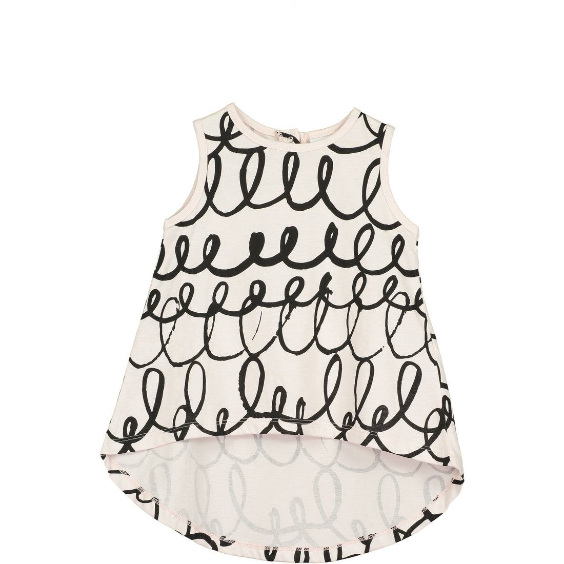 Beau Loves Chalk Blush Loop Baby Dress