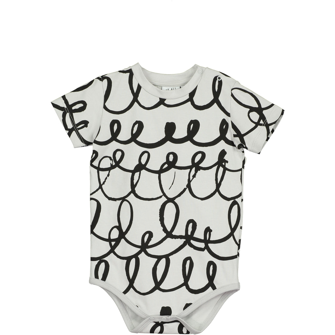 Beau Loves Light Grey Loop Bodysuit