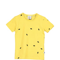 Beau Loves Yellow Small Diamonds Baby Tee