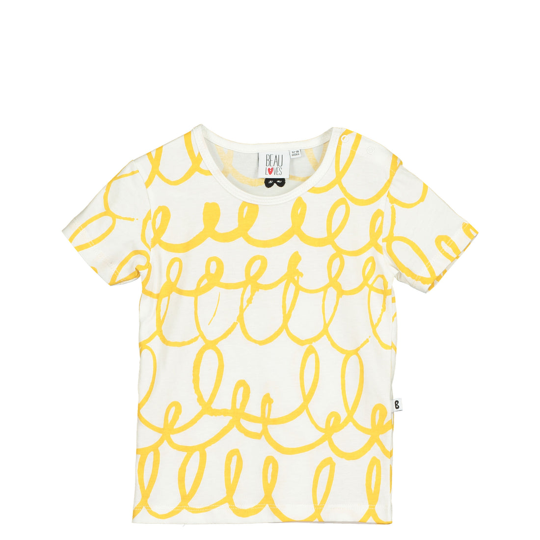 Beau Loves Yellow Loop Baby Tee