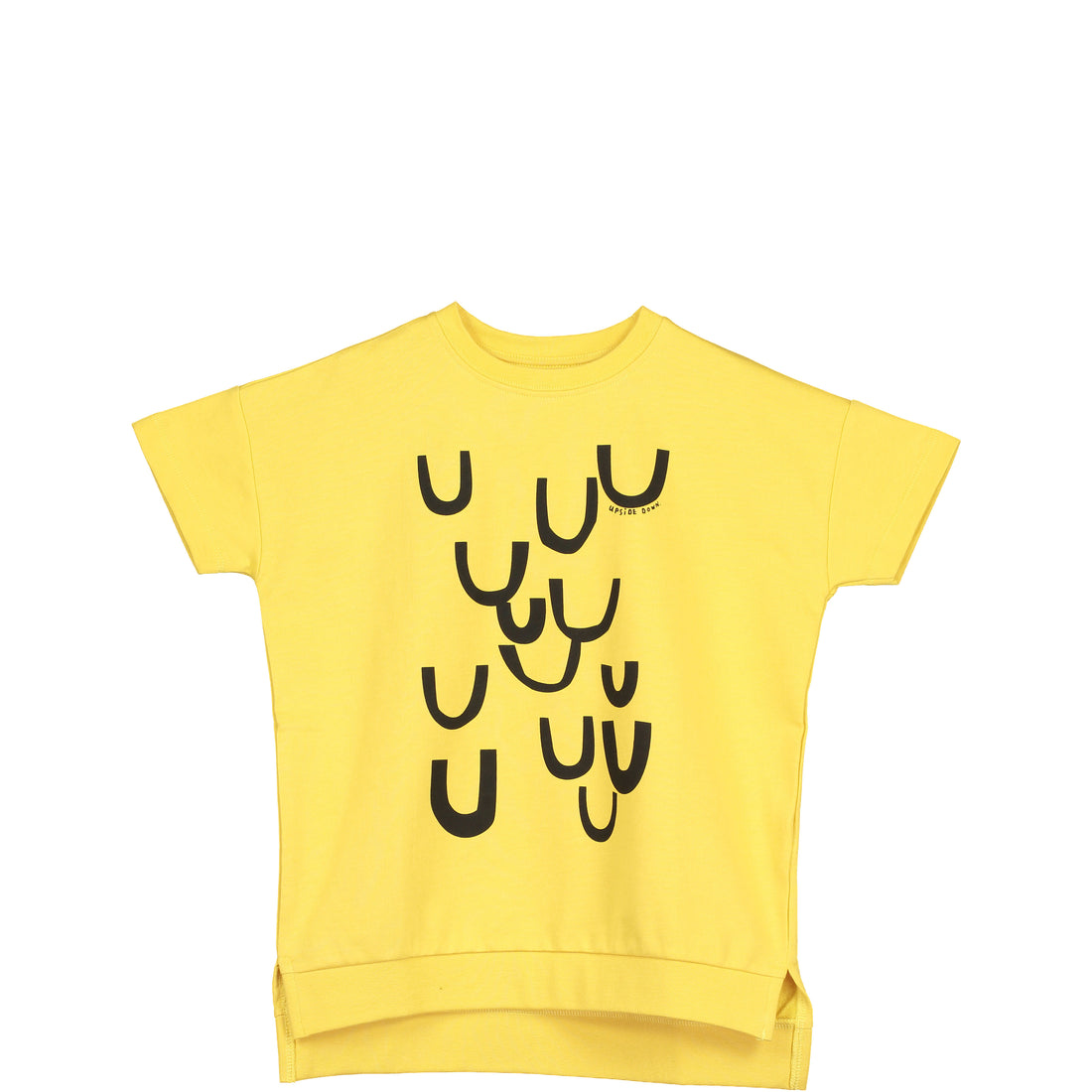 Beau Loves Yellow Square Upside Down Sweater
