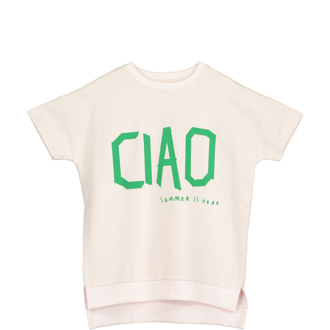 Beau Loves Chalk Blush Ciao Square Sweater