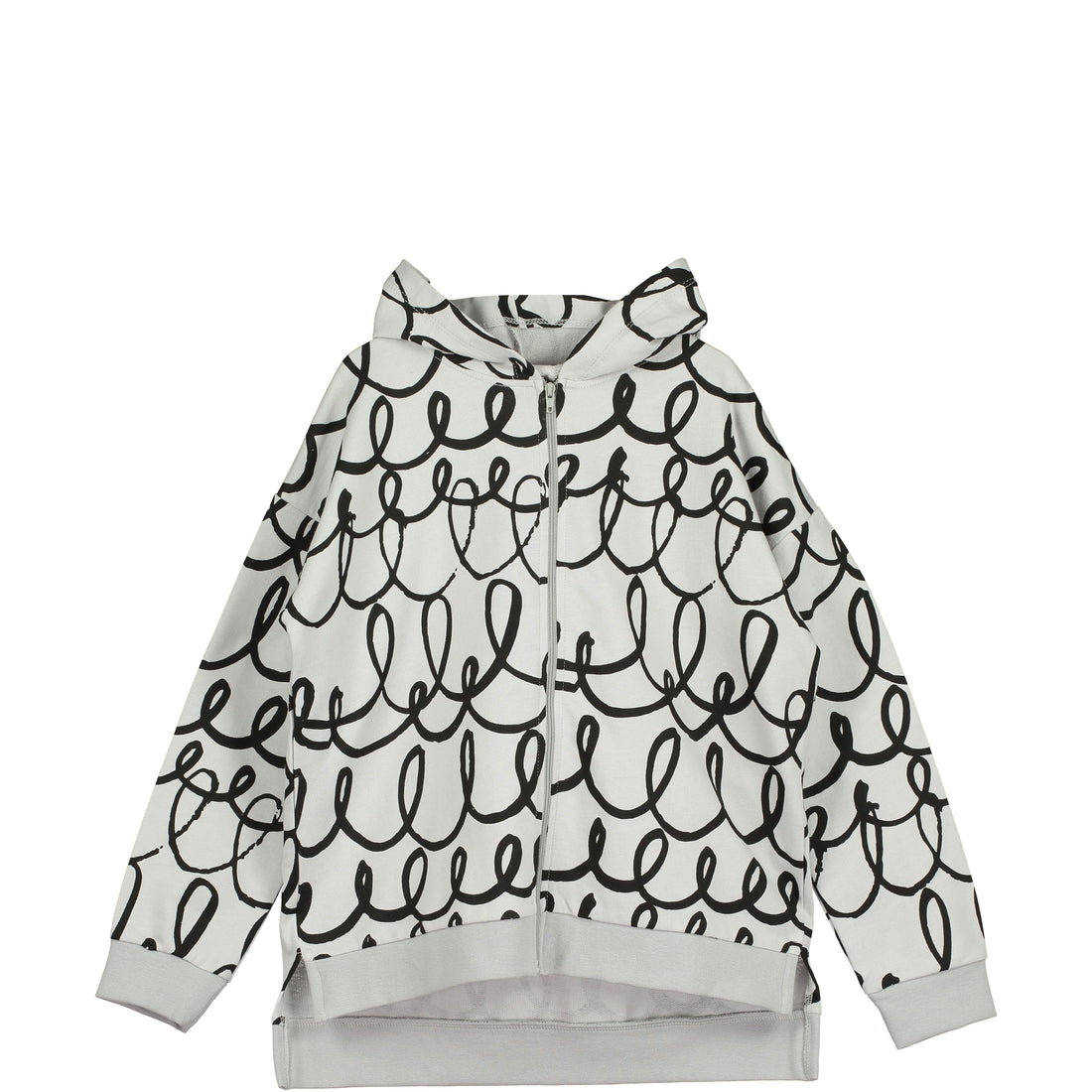 Beau Loves Light Grey Loop Hoodie